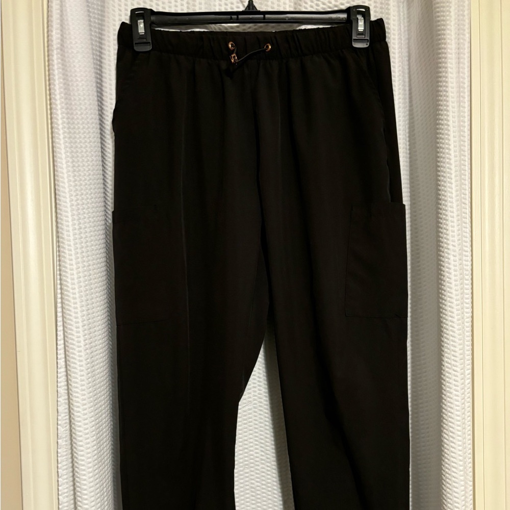 GT Performance Women's Jogger Slim Fit Scrub Pant XL Black